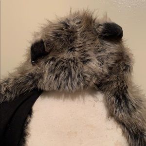 Spirit hoods grey wolf hat